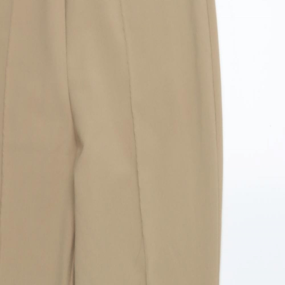 Classics Womens Beige   Trousers  Size 12 L29 in
