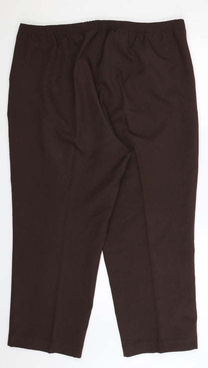 BM Womens Grey   Trousers  Size 20 L26 in