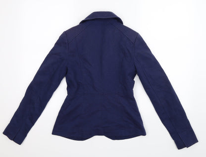H&M Womens Blue   Jacket Blazer Size 6