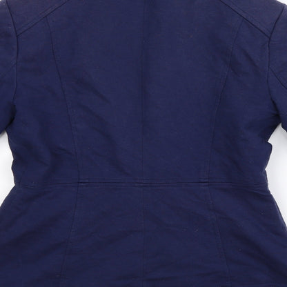 H&M Womens Blue   Jacket Blazer Size 6