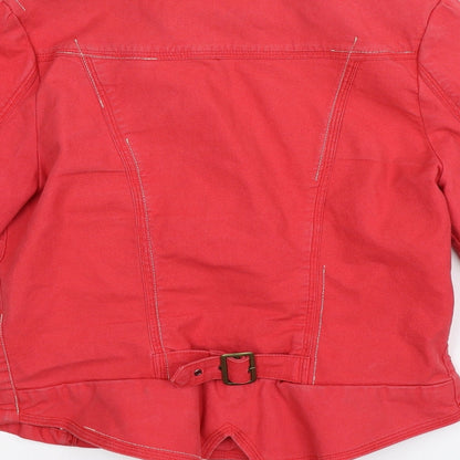 Womens UK Size 12 ASOS Red Jacket
