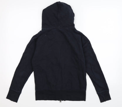 Preworn Boys Blue   Full Zip Hoodie Size M