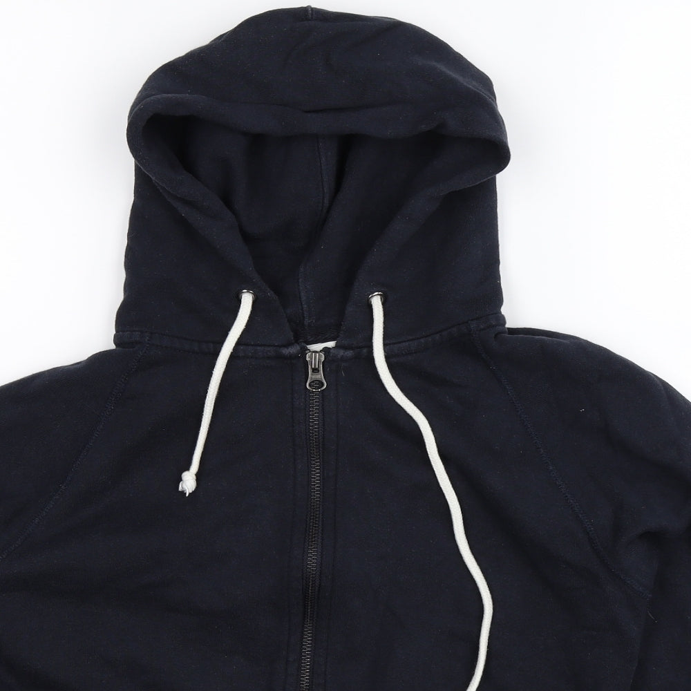 Preworn Boys Blue   Full Zip Hoodie Size M