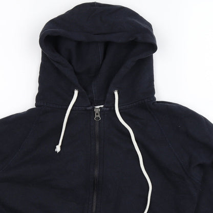 Preworn Boys Blue   Full Zip Hoodie Size M