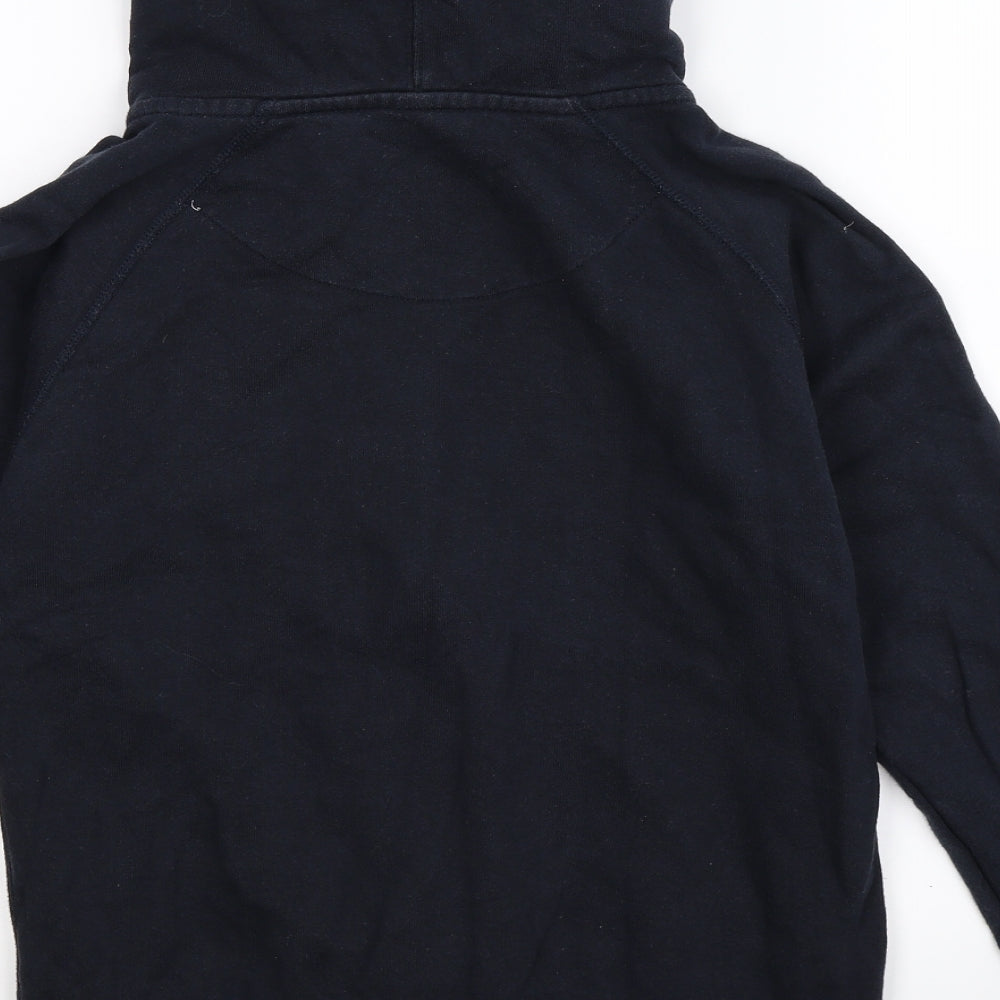 Preworn Boys Blue   Full Zip Hoodie Size M