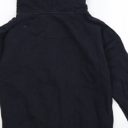Preworn Boys Blue   Full Zip Hoodie Size M