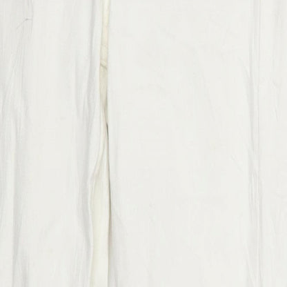 Oasis Womens White  Denim Skinny Jeans Size 8 L28 in