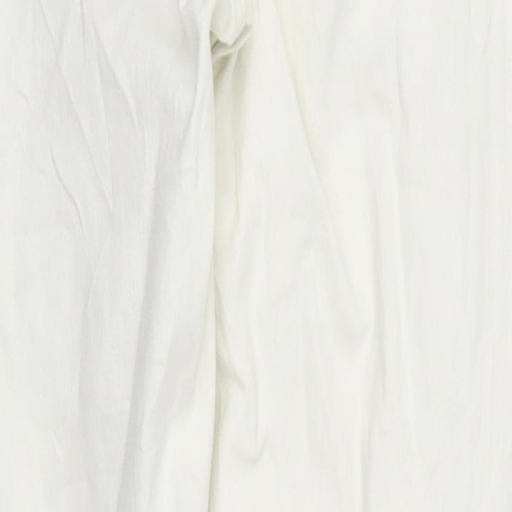 Oasis Womens White  Denim Skinny Jeans Size 8 L28 in