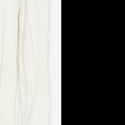 Topshop Womens White  Denim Skinny Jeans Size 28 L29 in