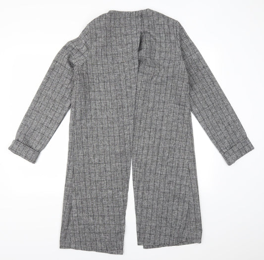 Boohoo Womens Grey   Jacket  Size 8
