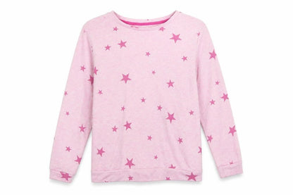 F&F Womens Pink Solid  Top Pyjama Top Size 10