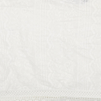 Womens UK Size M New Look White Basic Blouse