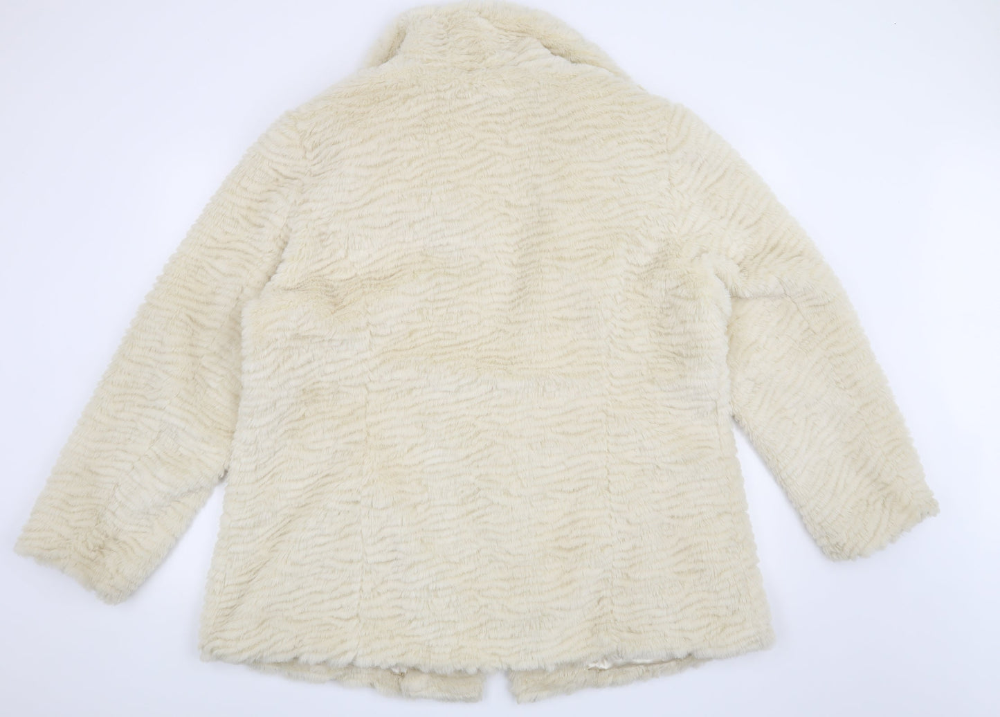 Womens UK Size XL BHS Beige Overcoat