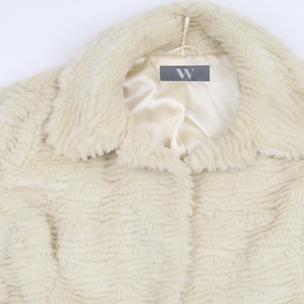 Womens UK Size XL BHS Beige Overcoat