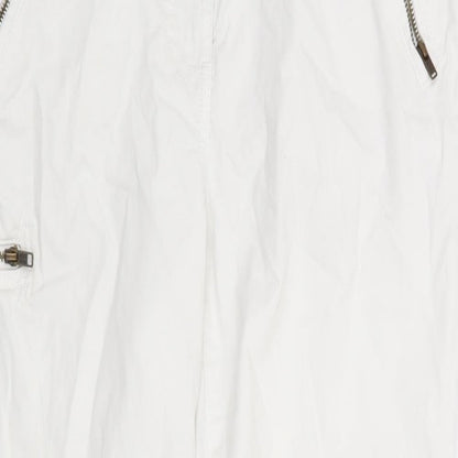 NEXT Womens White   Straight Jeans Size 10 L25 in