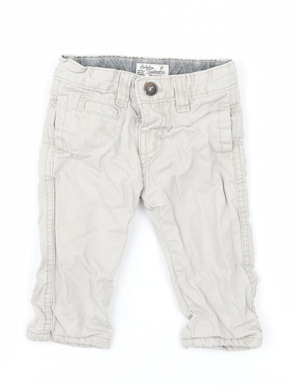 Zara Boys Green    Jeans Size 3-6 Months