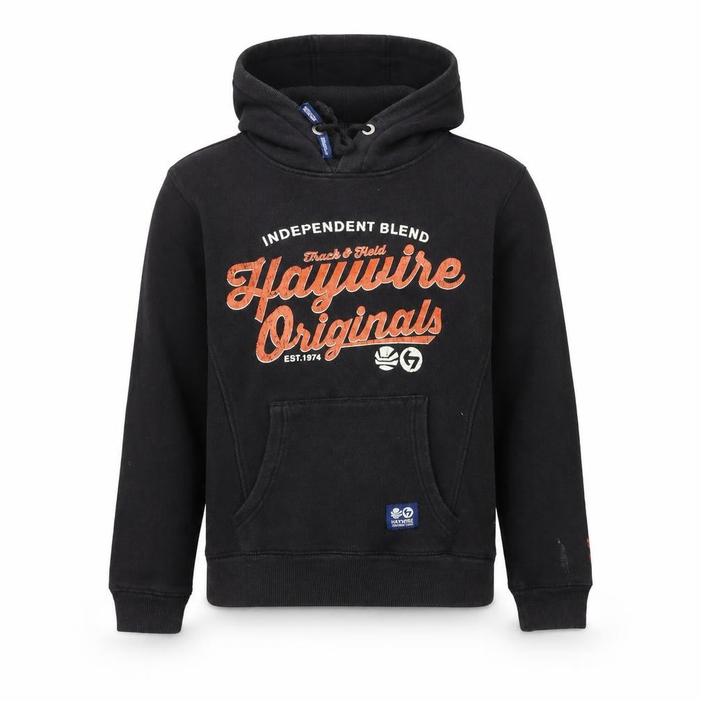 Haywire Boys Black   Pullover Hoodie Size S