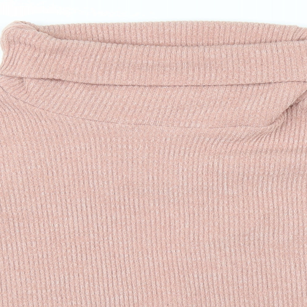 Glamourous Womens Pink   Pullover Jumper Size M