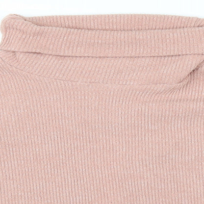 Glamourous Womens Pink   Pullover Jumper Size M