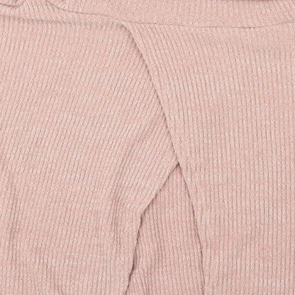 Glamourous Womens Pink   Pullover Jumper Size M