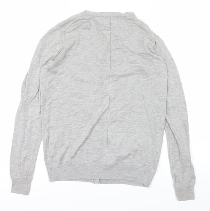 Ellen Reyes Womens Grey   Cardigan Jumper Size S
