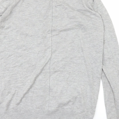 Ellen Reyes Womens Grey   Cardigan Jumper Size S