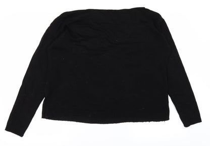 Missguided Womens Black   Pullover Jumper Size 12