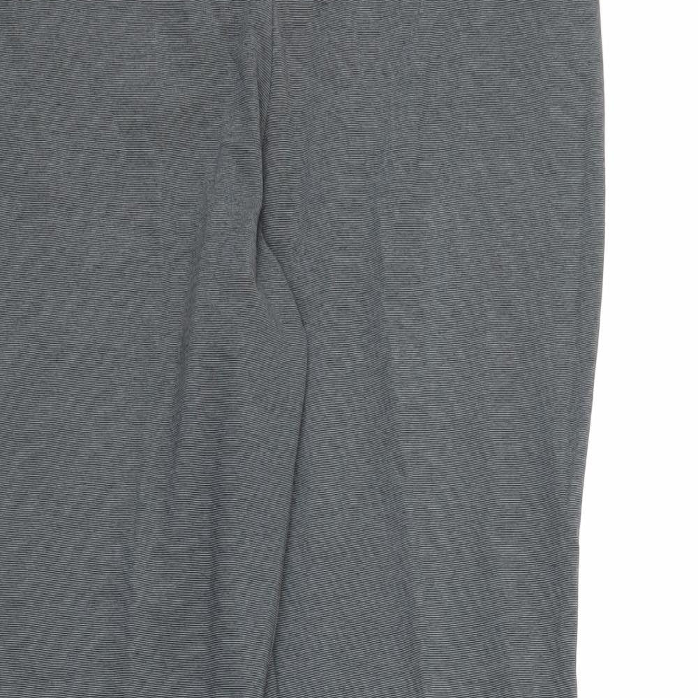 Womens UK Size 12 Marks and Spencer Regular Fit  Grey Trousers