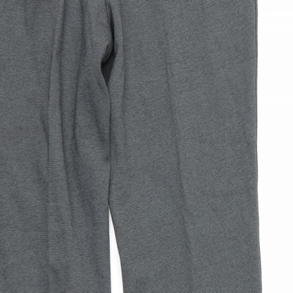 Womens UK Size 12 Marks and Spencer Regular Fit  Grey Trousers
