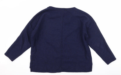 Womens UK Size 18 Marks and Spencer Purple Pullover Sweatshirt