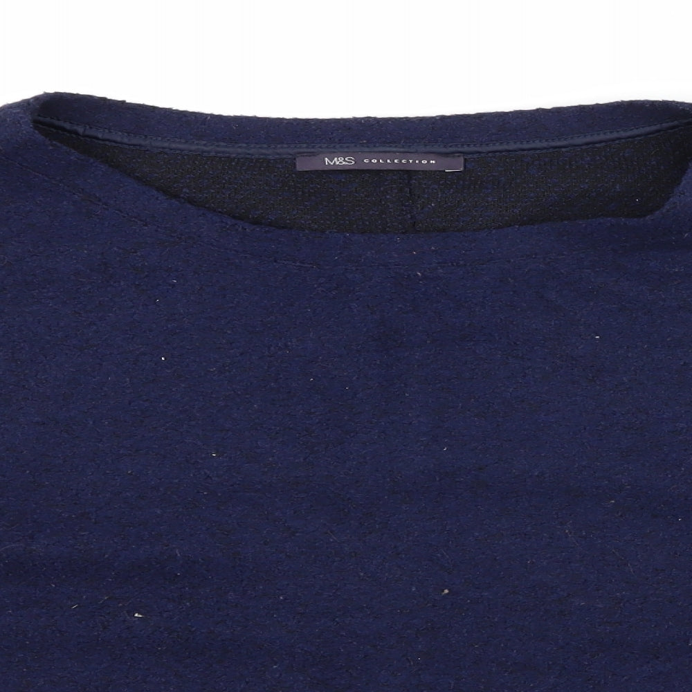 Womens UK Size 18 Marks and Spencer Purple Pullover Sweatshirt