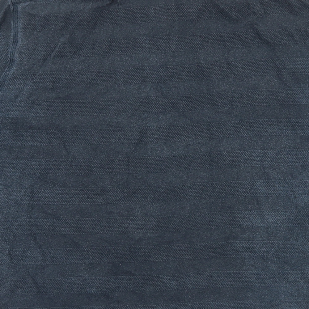 TU Mens Blue    Polo Size L