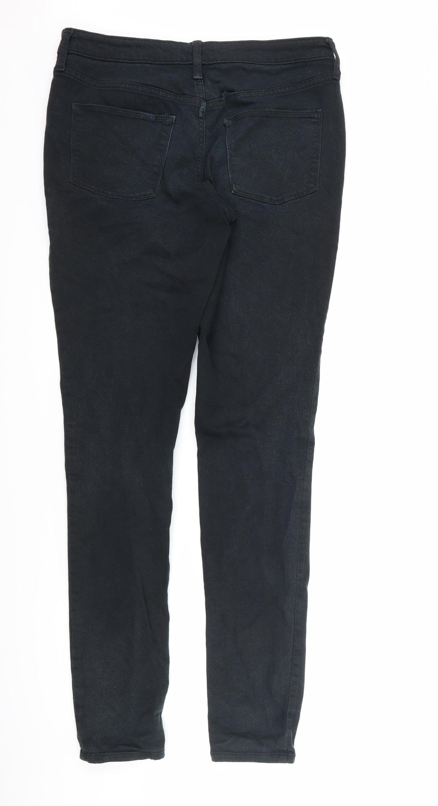 Universal Thread Womens Black  Denim Skinny Jeans Size 32 L32 in