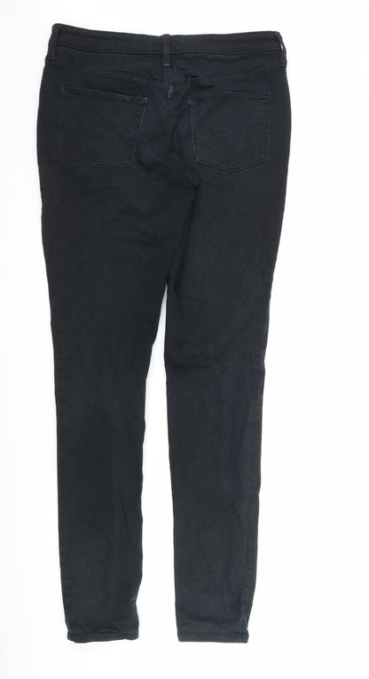 Universal Thread Womens Black  Denim Skinny Jeans Size 32 L32 in