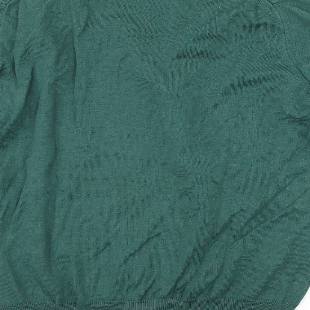 Zara Mens Green   Pullover Jumper Size M