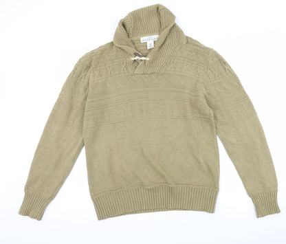 H&M Mens Brown   Pullover Jumper Size M