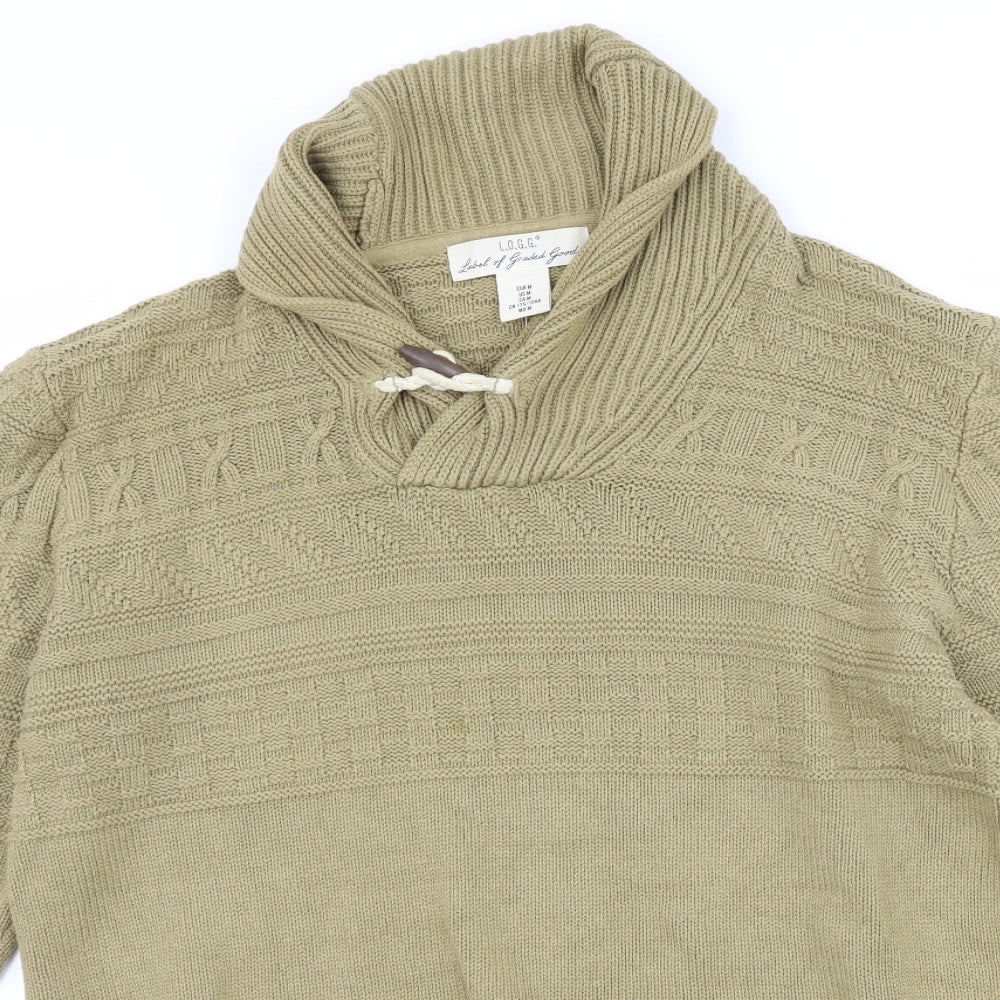 H&M Mens Brown   Pullover Jumper Size M
