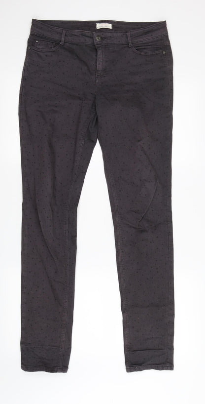 Womens UK Size 32 in Spirit Regular Fit Skinny Purple Jeans