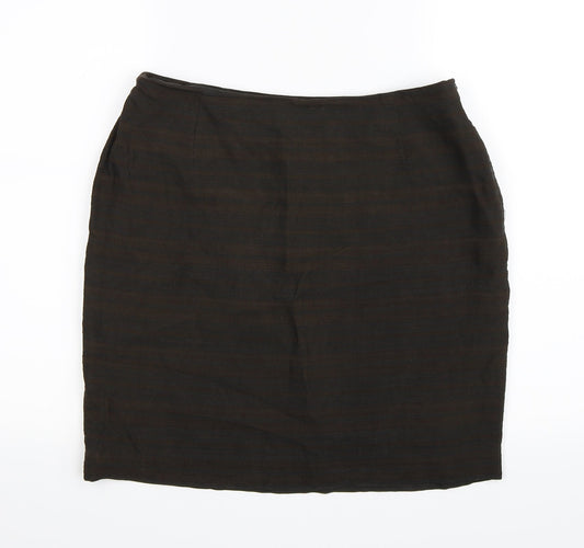 Kaliko Womens Green   A-Line Skirt Size 14