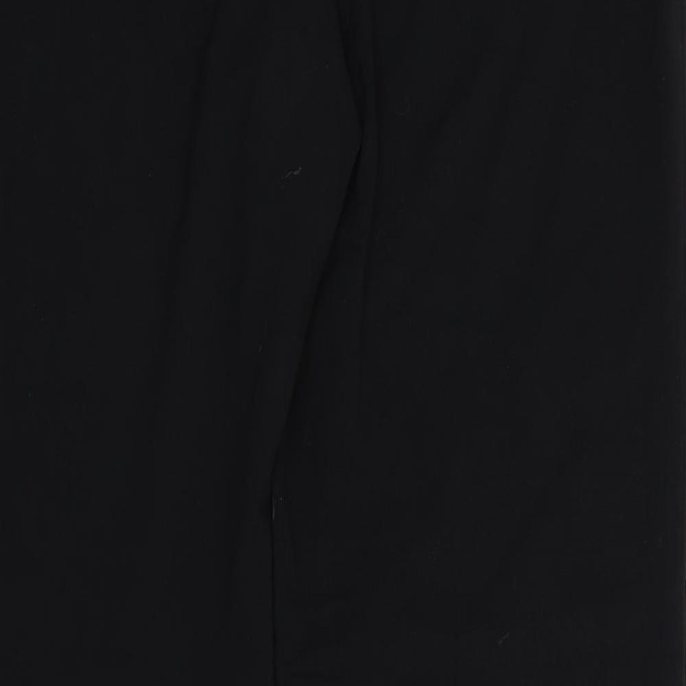 Womens UK Size 12 Marks and Spencer Regular Fit  Black Trousers