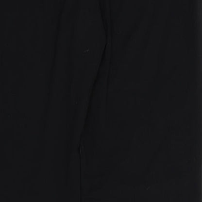 Womens UK Size 12 Marks and Spencer Regular Fit  Black Trousers