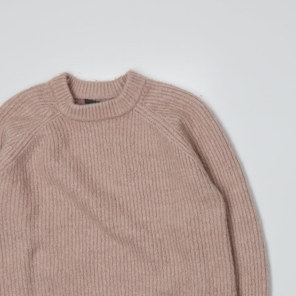 Primark Womens Pink  Knit Pullover Jumper Size 6