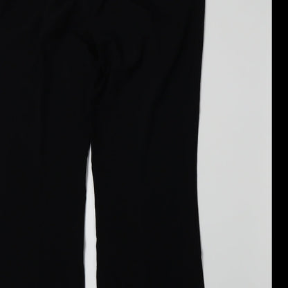 Marks and Spencer Womens Black   Trousers  Size 14 L28 in