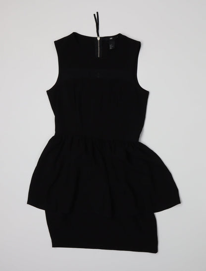 H&M Womens Black   A-Line  Size 10