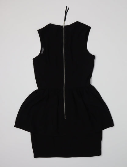 H&M Womens Black   A-Line  Size 10