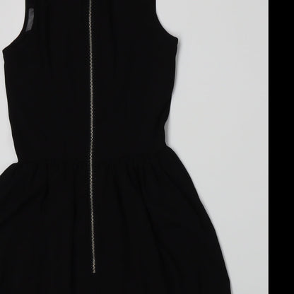 H&M Womens Black   A-Line  Size 10