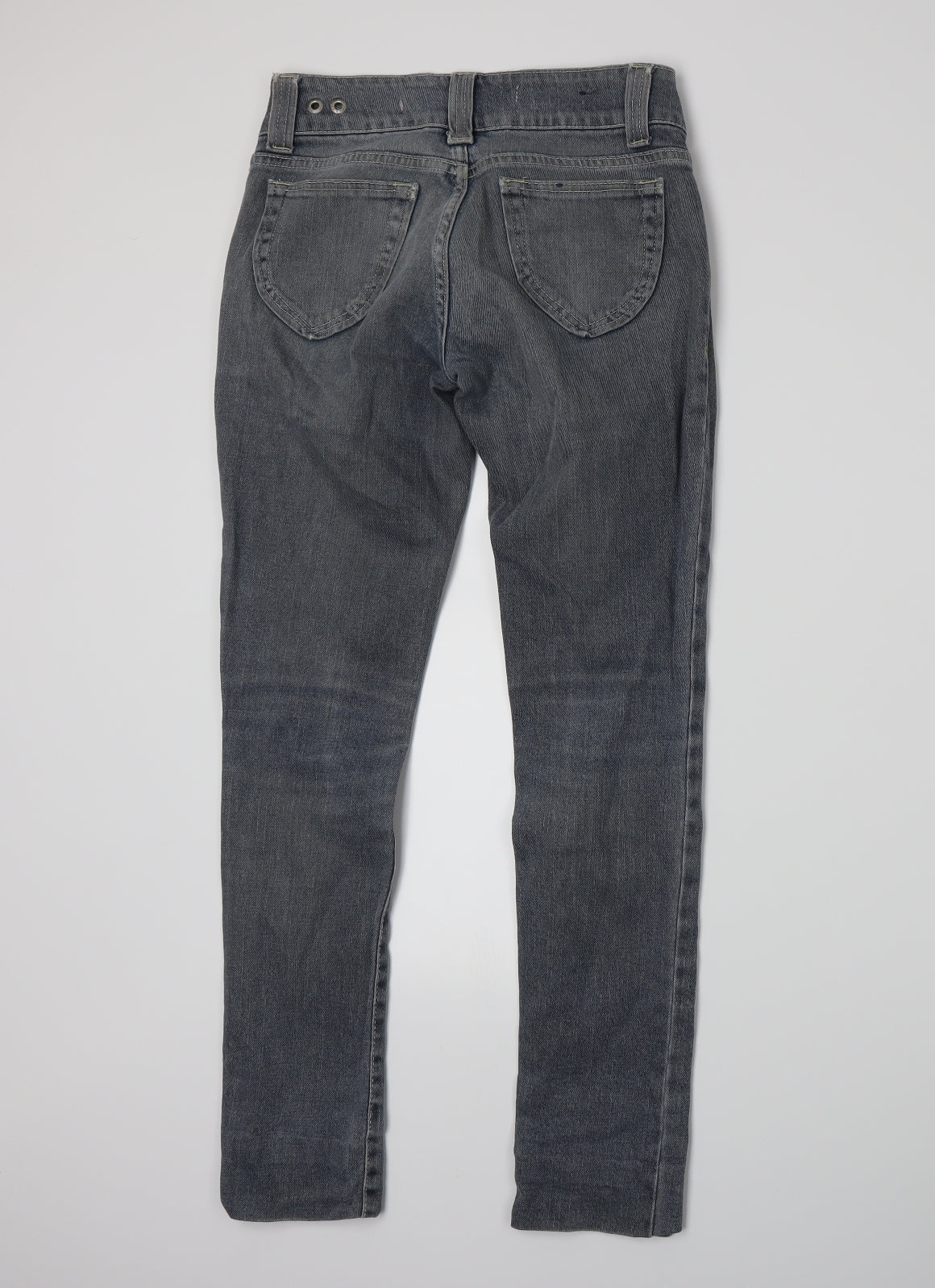 Tacosystem Womens Grey  Denim Skinny Jeans Size 8 L28 in