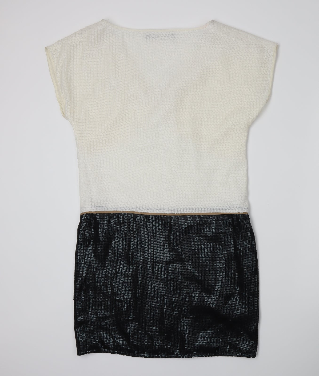 NEXT Womens White Colourblock  A-Line  Size 12