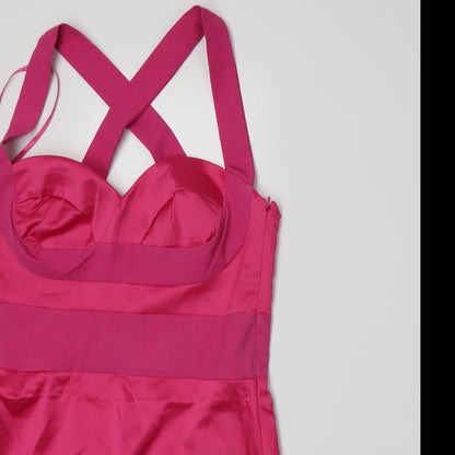 ASOS Womens Pink   A-Line  Size 10