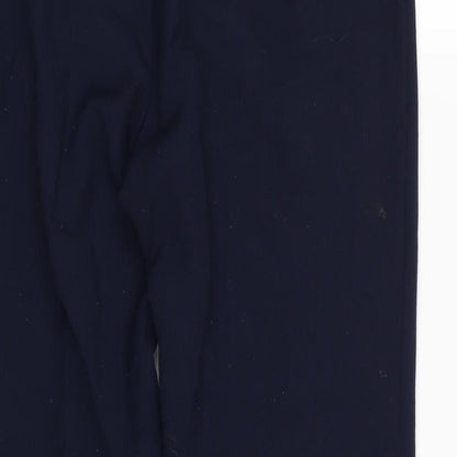 Arista Womens Blue  Rayon Trousers  Size 12 L28 in